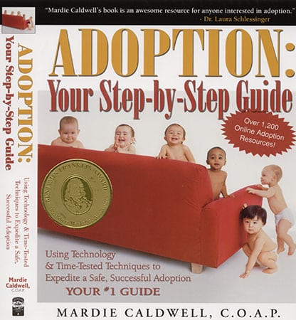 adoption step by step book written by Mardie Caldwell, COAP