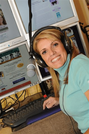 Mardie Caldwell COAP in a media appearance on the radio